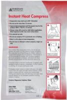 Veridian Healthcare 24-924 Instant Heat Compress, Size 6” x 9”, Squeeze to activate, Maintains therapeutic heat for up to 20 minutes, Effective for relief of muscular pain and improving circulation, Flexible when activated, One time use only, Detailed English/Spanish instructions on compress, UPC 845717004015 (VERIDIAN24924 24924 24 924 249-24) 