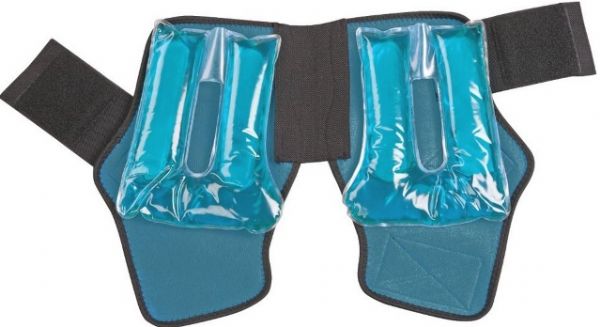 Veridian Healthcare 24-959 Model 2-in-1 Gel Wrap; Veridian 2-in-1 Cold Therapy Gel Wrap provides cold therapy to ankles and wrists; Adjustable elastic straps provide uniform pressure to the treatment sites; Malleolar-shaped gel inserts are made from durable, clinical-grade polyurethane; Removable inserts are flexible so they can easily mold to the contours of your body; UPC: 845717249591 (VERIDIAN24959 VERIDIAN 24-959)