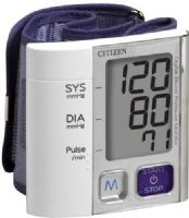 Veridian Healthcare CH-657 Citizen Wrist Digital Blood Pressure Monitor, Fully automatic, one-button operation is easy to use for at-home monitoring, Displays systolic, diastolic and pulse readings simultaneously on a clear LCD display, Memory bank stores up to 90 readings, with average of last three readings, UPC 845717004046 (VERIDIANCH657 CH657 CH 657) 