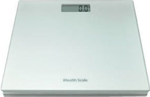Veridian Healthcare HS3 iHealth Scale, Reads and records your weight on your iPod touch, iPhone and iPad device, Built-in wireless Bluetooth technology transmits your results directly to your device, Organize records with simple, personalized graph tools, Feight Capacity 330lbs./150kg, UPC 855111003026 (VERIDIANHS3 HS-3 HS 3)