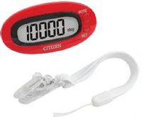 Veridian Healthcare TW-310R Citizen Digital Pocket Pedometer - Red; Easy to set up and use; One-day memory recall helps keep track of fitness goals; 3-D sensor technology ensures accuracy; UPC 047239950331 (VERIDIANTW310R VERIDIAN TW-310R) 