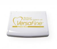VersaFine VF062 Fast-Drying Pigment Ink Full Size Pad Spanish Moss; The rich color of pigments combined with the fast-drying properties of dye inks; Full-size pads have unique hinged cover to allow uninhibited access to the full pad; Shipping Weight 0.2 lb; Shipping Dimensions 3.82 x 2.5 x 0.75 in; UPC 712353380622 (VERSAFINEVF062 VERSAFINE-VF062 VERSAFINE/VF062 ARTWORK) 