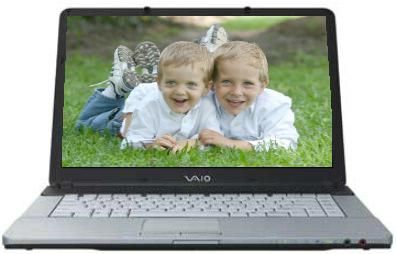 Sony VGN-FS8900PB Notebook PC, VAIO FS8900PB, Processor Intel Pentium M 780 2.26 GHz, Screen Size 15.4