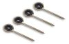 RCA VH124R Set of 4 Antenna Wire Standoffs, 3.5 inch standoffs, Secures antenna down lead to wood base, UPC 044476060762 (VH124R VH124R) 