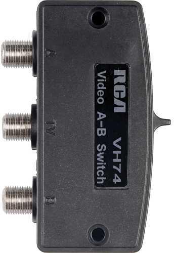 RCA VH74R Deluxe 2 Way A To B Coaxial Cable Switch; Deluxe 2 Way AB ...