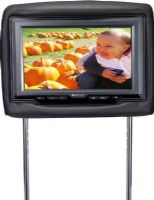 Soundstream VH-91BK Dual Channel IR Headrest Monitor, 640 x 234 Pixels Screen Resolution, 16:9 Aspect Ratio, 9" Display Size, 3/8 5/8 Pole Diameters, 400 Panel Brightness, High Resolution, Low Reflection TFT LCD, Ultra Bright LED Backlighting, 2 A/V Inputs, Dual Channel Wireless IR Transmitter, Wired Headphone Output, Black Finish (VH91BK VH-91BK VH 91BK) 