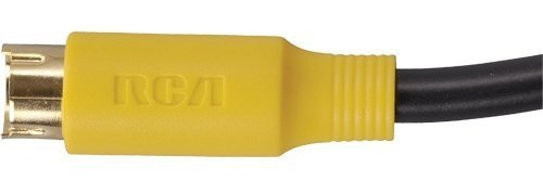 RCA VH976R 6 Foot S Video Cable, 100 percent shield to help minimize interference, Reliable and precise connection, Connects S video type video inputs and outputs, Corrosion resistant gold plated connectors, Transfer an accurate and quality video signal, Carries video and color on two separate paths, UPC 079000303480 (VH976R VH-976R)