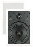 Bic America VI-38 In-Wall Speakers 8", 3-Way, Concentric Tweeter, 10–150w each recommended amplifier, 36Hz–23kHz, 90dB sensitivity  (VI38     VI 38    729305001344)  