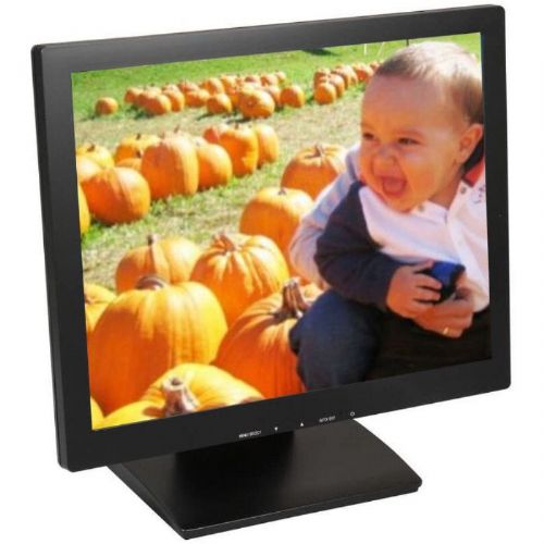 ViewEra V157TP LCD Touch Screen Monitor, Black, 15 in. Diagonal Screen Size, 5-Wire Resistive Touch Sensor, Maximum Resolution 1024x768, Brightness 250 cd/m2, Contrast Ratio 500:1, Response Time 12ms; Fast response time of 5 ms plus wide viewing angle of (H/V)170/160 degrees; High contrast ratio of 1000:1 (typ) and brightness of 250 cd/m2 (typ); Resolution of 1920x1080; UPC 854446001103 (VIEWERAV157TP VIEWERA V157TP MONITOR BLACK) 