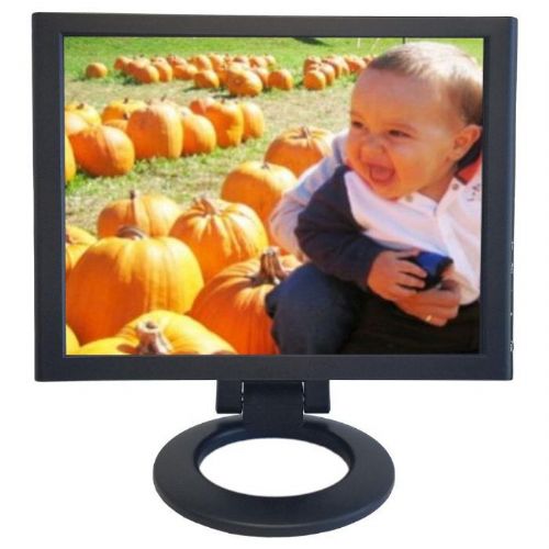 ViewEra V158HB Black 15 in. HDMI/BNC LCD/LED Security Monitor, 350cd/m2, 700:1, HDMI, BNC In/Out, D-Sub; The ViewEra V158HB 15 in. TFT-LCD security monitors produce fast response time of 8 ms plus wide viewing angle of 170(H) /160(V) degrees, high contrast ratio of 700:1 (typ) and brightness of 350 cd/m2 (typ) (VIEWERAV158HB VIEWERA V158HB SECURITY MONITOR BLACK) 