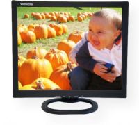 ViewEra V172SV2 Black 17 in. LCD/LED Video Monitor, 250cd/m2, 1000:1, Composite Video, S-Video, D-Sub; Black Color; Produce super fast response time of 5 ms plus wide viewing angle of (HxV) 170/160 degrees; High contrast ratio of 1000:1 (typ) and brightness of 250 cd/m2 (typ); S-Video and composite video inputs, you can plug in a PS2, X-box, DVD player, VCR, digital camera or camcorder (VIEWERAV172SV2 VIEWERA V172SV2 SECURITY MONITOR BLACK) 