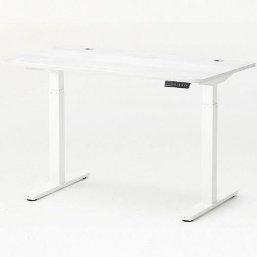 Vifah A168-A12 Autonomous Standard Home Office Height-Adjustable Standing Desk, Dual Motor, White Frame, White Classic Top; Working at Autonomous Smart Sit-to-stand Desk allows you to bring renewed zeal, energy and life to your task by activating more of your body and mind in an upright posture; A workplace that embodies energy and dynamism with the ElectricDual Motor Standing Desk; UPC: 8935083290920 (VIFAHA168A12 VIFAH A168-A12 A168A12 AUTONOMOUS OFFICE BASE TABLE)