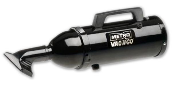 Metrovac 105-105268 Model VM2B500 Black Powder Coated High Performance Hand Vac With Turbo Driven Rotating Brush, 120-Volt; This steel high performance hand vac is easy to use and easy to carry; Ideal for quick clean ups around the home, office studio, workshops, car interiors. R.V's and boats; Pound for pound, the most powerful Hand Vac on the planet; All steel construction with Black powder coat finish; UPC 031275105374 (METROVACVM12500T METROVAC VM12500T 105-105268)