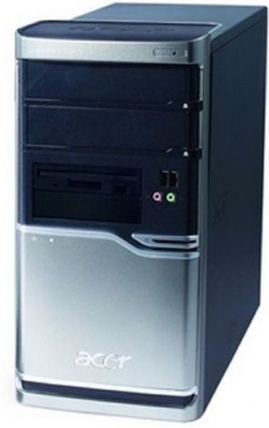 Acer VM264-EC1200C model Veriton M264  Desktop Computer, Intel Celeron Dual-Core Processor E1200, 512KB L2 cache, 1.6GHz, 800Mhz FSB, 1GB (1/0) DDR2 SDRAM Memory, 160GB SATA hard drive, Super-Multi drive, Integrated Nvidia GeForce 7, Gigabit LAN; Windows Vista Business, Interface ports: Serial, VGA, headphones, microphone, DVI-D, RJ-45, LAN, two PS/2, six audio, Replaced Acer Veriton VM261-UC4301C, which replaced Acer Veriton VM261-UC4300P, Windows Vista Business with CD of XP Pro (VM264 EC1200C