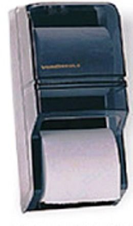 Vondrehle 25000 DREHLE 25000 Twin Standard Roll Bath Tissue Dispenser, Smoke, Our twin standard roll dispenser is perfect for low-traffic or space-restricted areas (VONDREHLE25000 VONDREHLE-25000 VON-DREHLE-25000 VONDREHLE25000 2500)