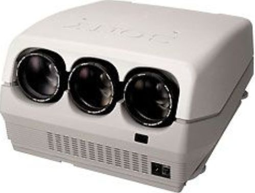 Sony VPH-D50HTU Multiscan CRT Projector, 1280 x 1024 (RGB, measured at fH:64kHz, fV:60Hz) Resolution, 7