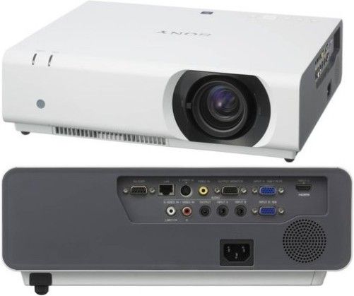 Sony VPL-CX235 XGA Basic Installation Projector, 4100 ANSI Lumens, Aspect ratio 4:3, Number of pixels 2359296 (1024 x 768 x 3), Contrast Ratio 3100:1, Throw Ratio 1.66 - 2.41:1, Screen Coverage 40 to 300, Speaker 1Wx1 (monaural), Scanning Frequency H 19 to 92 kHz/V 48 to 92 Hz, 12lb 2oz, UPC 027242270657 (VPLCX235 VPL CX235 VPLC-X235 VPLCX-235)