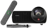 Sony VPL-SX125-EBPAC XGA Short Throw Projector with Luidia eBeam Edge For Interactive Communication Space, 2500 ANSI Lumens, Panel Display Resolution XGA (1024x768 dots), Contrast Ratio 3800:1 (Full white/full black), Zoom/Focus Fixed zoom/Manual focus Projection Lens, Throw Ratio &#65279;0.62:1, Screen Coverage 50” to 110”, 8 lb 3 oz (VPLSX125EBPAC VPLSX125-EBPAC VPL-SX125EBPAC VPL-SX125) 