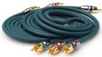 Phoenix Gold VRX.500 Component Video Cable, 6.6 ft Length, 3 x RCA - male Left Connectors, 3 x RCA - male Right Connectors, Component video Interface Supported, Foil Shielding Material, Molded, gold-plated connectors Additional Features (VRX 500 VRX-500 VRX500) 
