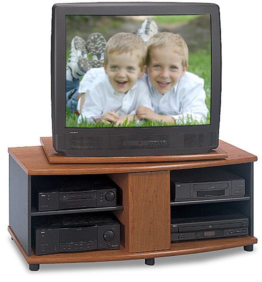Bush VS39536 36" TV/VCR Swivel Stand, Reflections Collection, Rosewood Maple Finish (VS 39536, VS-39536, 39536)