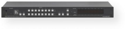 Kramer VS-88HDxl Model 8x8 3G HD–SDI Matrix Switcher; Max. Data Rate 3Gbps; Multi–Standard Operation SDI (SMPTE 259M & SMPTE 344M), HD–SDI (SMPTE 292M), 3G HD–SDI (SMPTE 424M) and dual link HD–SDI (SMPTE 372M); Automatic Equalization Technology; Looping Analog Sync Input; Selectable Sync Signal Termination; Analog Sync Type Bi–level, tri–level; Take Button Executes multiple switches all at once (VS88HDXL KRAMER VS-88HDXL KRAMER VS 88HDXL) 