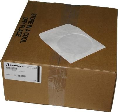 Codonics V-SLEEVES Virtua Tyvek Sleeves, White Sleeves with Window, Kit contains 1000 Tyvek protective sleeves for CDs and DVDs, Protect the disks from damage and have a window to show the printed Virtua label (VSLEEVES V SLEEVES)