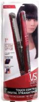 Vidal Sassoon VSST2564 Pro Series 1" Touch Control Digital Straightener, Tourmaline ceramic technology, Digital touch sliders controls, Adjust temperature with a touch of your finger, Temperature setting lock, High heat up to 400°F, 30 second heat up with rapid heat recovery, Auto shut off with Worldwide Dual Voltage, UPC 078729725641 (VS-ST2564 VSS-T2564 VSST-2564 VSST 2564) 