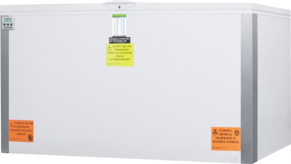 Summit VT225, -30C Chest freezer with lock, counter-balanced lid, and basket, Capacity 22.0 c.f., Dimensions 33