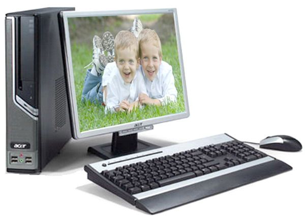Acer VT2800-U-P8200; model VT2800 Veriton 2800; Dual-Core Intel Pentium D Processor 820, 2x1MB L2 cache, 2.80GHz, 800MHz FSB; 512MB -256/256- DDR2 533 SDRAM; 80GB SATA Hard Drive, 7200RPM; CD-RW/DVD-ROM Combo Drive; Power Supply: 250 watts; Dimensions: 14.9"W x 14.6"D x 3.0"H; Microsoft Windows XP Professional (VT2800-U-P8200 VT2800U-P8200 VT2800UP8200 VT2800 U-P8200 VT-2800)