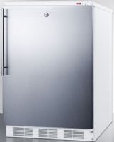 Summit VT65ML7BISSHV Commercially Built-in Medical All-freezer Capable of -25 C Operation with Factory Installed Lock, Wrapped Stainless Steel Door and Professional Vertical Handle, White Cabinet, 3.5 Cu.Ft. Capacity, RHD Right Hand Door Swing, Manual defrost, Three slide-out drawers (VT-65ML7BISSHH VT 65ML7BISSHH VT65ML7BISS VT65ML7BI VT65ML7 VT65ML VT65M VT65) 