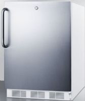 Summit VT65ML7BISSTBADA Commercial ADA Built-in Medical All-freezer Capable of -25C Operation with Factory Installed Lock, Wrapped Stainless Steel Door and Professional Towel Bar Handle, White Cabinet, 3.5 Cu.Ft. Capacity, RHD Right Hand Door Swing,Manual defrost, Three slide-out drawers (VT-65ML7BISSTBADA VT 65ML7BISSTBADA VT65ML7BISSTB VT65ML7BISS VT65ML7BI VT65ML7 VT65ML VT65M VT65) 