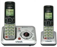 Vtech VT-CS6429-2 Two Handset Answering System with Caller ID/Call Waiting, Caller ID/Call Waiting stores 50 calls, Handset speakerphone, Backlit keypad and display, Expandable up to 5 handsets with only one phone jack, DECT 6.0 Digital technology, Digital answering system, Remote access, 50 name and number phonebook directory, Voicemail Waiting Indicator (VTCS64292 VTCS6429-2 VTCS6429 VT-CS6429) 