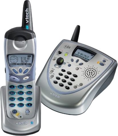 VTech VT-i5881 Cordless Phone 5.8 GHz Digital Spread Spectrum, Digital Answering System, Multi-Handset System with Base Speakerphone and Keypad (VTi5881 VT i5881 VT 5881 VT-5881)