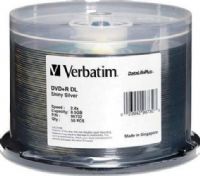 Verbatim 96732 DVD+R Double Layer Media, 120mm Form Factor, Double Layer, 2.4X Maximum Write Speed, DVD+R DL Media Formats, DataLife Plus Product Line, 8.5GB Storage Capacity, Shiny Silver Surface, DVD+R Media, 50 Pack Quantity, UPC 023942967323 (96732 VERBATIM96732 VERBATIM-96732 VERBATIM 96732) 