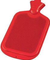 Veridian Healthcare 24-908 Hot Water Bottle; Veridian Hot Water Bottle for therapeutic hot or cold therapy to ease common aches and pains; Latex-free bottle has a double-sided ribbed texture for easier handling; Screw-on cap provides a leak-free seal for convenient use; Hot therapy relieves and relaxes sore, stiff muscles and joints by increasing blood flow to the area; UPC: 845717007153 (VERIDIAN24908 VERIDIAN 24-908) 