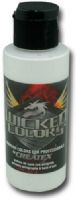 Wicked Colors W030-02 Airbrush Paint 2oz Opaque White, This multi-surface airbrush paint is suitable for any substrate from fabric and canvas to automotive applications, Incorporating mild solvents and exterior grade resins Wicked yields an extremely durable finish with optimum light and color fastness, UPC 717893200300, (WICKEDCOLORSW03002 WICKEDCOLORS WICKED COLORS W03002 W030 02  W 030 WICKED-COLORS W030-02  W-030) 