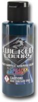 Wicked Colors W060-02 Airbrush Paint 2oz Detail Viridian, This multi-surface airbrush paint is suitable for any substrate from fabric and canvas to automotive applications, Incorporating mild solvents and exterior grade resins Wicked yields an extremely durable finish with optimum light and color fastness, UPC 717893200607, (WICKEDCOLORSW06002 WICKEDCOLORS WICKED COLORS W06002 W060 02  W 060 WICKED-COLORS W060-02  W-060) 