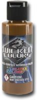 Wicked Colors W065-02 Airbrush Paint 2oz Detail Yellow Ochre, This multi-surface airbrush paint is suitable for any substrate from fabric and canvas to automotive applications, Incorporating mild solvents and exterior grade resins Wicked yields an extremely durable finish with optimum light and color fastness, UPC 717893200652, (WICKEDCOLORSW06502 WICKEDCOLORS WICKED COLORS W06502 W065 02  W 065 WICKED-COLORS W065-02  W-065) 