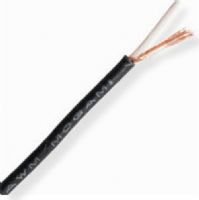 Mogami W2444 Ultraflexible Miniature Cables, 1000 Feet, Black; 1 conductor; 32 AWG series; Flexible PVC jacket material; Overall diameter 0.0394"; Weight 1.65 lbs (W2444 24441000BK 2444-1000BK W2444 001000 2444-1000-BK 2444 1000BK 24441000-BK) 