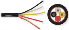 Mogami W2739 Ultraflexible Miniature Cables, 1000 Feet, Gray; 4 conductors shielded data; 33 AWG series; Flexible PVC jacket material; Polypropylene filler; Overall diameter 0.0827"; Weight 5.38 lbs (W2739 2739500BK 2739-500BK W2739 00500 2739-500-BK 2739 500BK 2739500-BK) 