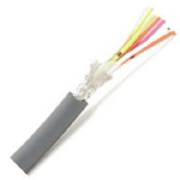 Mogami W2863 Ultraflexible Miniature Cable; Conductor: Details: 7/0.127TA (7 #37AWG)Size(mm(2)): 0.088mm(2) (#28AWG); Insulation: Ov. Dia.(mm): 0.95 diameter (0.0374")Material: PVC; Overall Shield Type: Braided shield; Coverage: Minimum 85 Percent; Ov. Jacket: Material: Flexible PVC; Color: Dark Gray; No. of Conductor: 12; Ov. Dia. (mm): 6.4 diameter (0.252); Roll size and weight per roll: 8.5kg/153m (500Ft) (W2863500 W2863-500 W2863 WD-2863-500) 