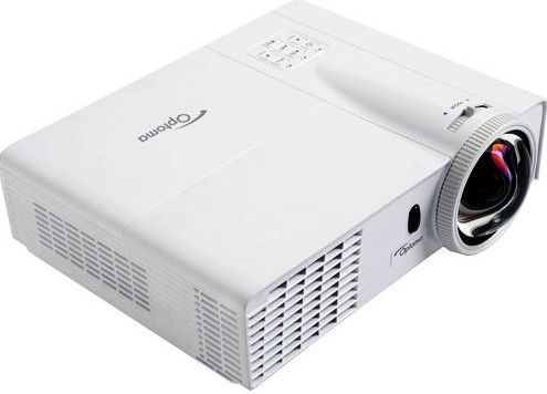 Optoma W305ST DLP projector, DarkChip 3 Microdisplay, 3200 ANSI lumens Brightness, 10000:1 Contrast Ratio, 44.5 in - 223 in Image Size, 1.6 ft - 8 ft Projection Distance, 0.52:1 Throw Ratio, 1280 x 800 WXGA native / 1600 x 1200 WXGA resized Resolution, Widescreen Native Aspect Ratio, 1.07 billion colors Support, 85 V Hz x 91 H kHz Max Sync Rate , 235 Watt Lamp Type, UPC 796435418700 (W305ST W-305-ST W 305 ST)