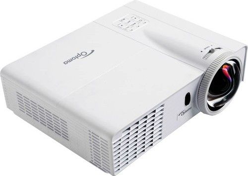 Optoma W306ST DLP projector, DarkChip 3 Microdisplay, 3500 ANSI lumens Brightness, 10000:1 Contrast Ratio, 44.5 in - 223 in Image Size, 1.6 ft - 8 ft Projection Distance, 0.52:1 Throw Ratio, 1280 x 800 WXGA native / 1600 x 1200 WXGA resized Resolution, Widescreen Native Aspect Ratio, 1.07 billion colors Support, 85 V Hz x 91 H kHz Max Sync Rate , 290 Watt Lamp Type,  UPC 796435418564 (W306ST W-306-ST W 306 ST)