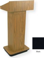 Amplivox W505 Executive Non-sound Column Lectern, Black; Moves effortlessly on 4 hidden casters (2 locking); Melamine laminate finish; Product Dimensions 47" H x 22" W x 17" D; Weight 58 lbs; Shipping Weight 85 lbs; UPC 734680250591 (W505 W505BK W505-BK W-505-BK AMPLIVOXW505 AMPLIVOX-W505BK AMPLIVOX-W505-BK) 