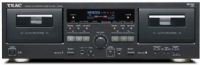 Teac W-890R-B Dual Cassette Player/Recorder, Black, Twin IC logic Control Mechanisms, Dual Auto-reverse Tape Transports, Variable Pitch Control +/-12% (Deck 1), Bi-directional Double-deck Continuous Record/Playback, Parallel Recording (Decks 1 & 2 simultaneously), Normal & High Speed Dubbing (Deck 1 to Deck 2), UPC 043774026937 (W890RB W890R-B W890R-B W-890R) 