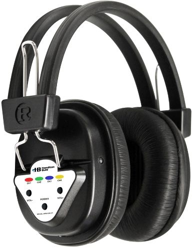 HamiltonBuhl W901-MULTI Additional Multi Channeled Wireless Headphone for 900 Series; Multi-channeled wireless headphones; No antenna on headphone; Up to 35 hours of operating time between charges, with 12 to 14 hour charge time; Superb sound quality without wires or interference; Powered by classroom friendly internal NiMH battery; UPC 681181510467 (HAMILTONBUHLW901MULTI W901MULTI W901 MULTI)