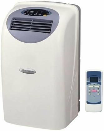 Sunpentown WA-1205E Portable AC, 12,000 BTUs, Built-In Water Pump, Digital temperature display, Digital thermostat with remote, 3 fan speeds for fast or normal cooling, Independent dehumidifying function, Washable air filter (WA1205E, WA 1205E, WA1205, WA 1205)