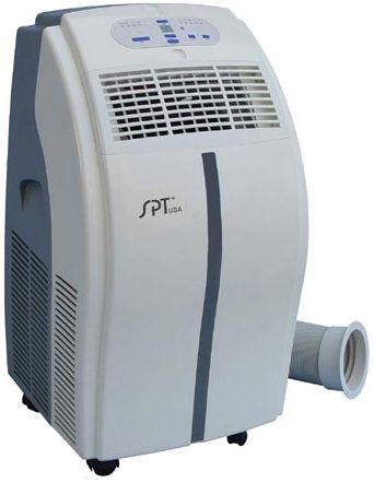 Sunpentown WA-1230E Portable Air Conditioner with Self-Evaporating Technology, 12000 BTU, Digital temperature display, 2 fan speeds (WA1230E WA 1230E 1230E WA-1230 WA1230 Compare to WA-1230H WA1230H)