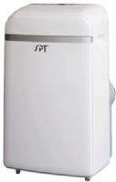 Sunpentown WA-1240H Portable Air Conditioner with Heater, Four operational modes (Cooling/Heating/Dehumidifying/Fan), 12000 BTU cooling power, 11000 BTU heating power, Recommended room size 450 to 550 sq. ft., Auto Re-Start, Recommended for 450-550 sq. ft., Digital temperature display and remote control, 3 fan speeds, UPC 876840006386 (WA1240H WA 1240H WA-1240) 