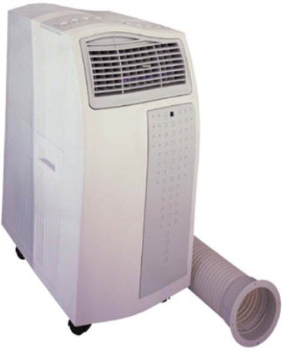 Sunpentown WA-1300H Portable Air Conditioner 13,000 BTU with  remote control. Cooling and Heating, Digital temperature display, Built-in water tank or extended water tube for continuous drainage, 3 fan speeds, Digital thermostat control (WA   1300H        WA1300H)